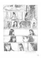 LES DEUX COEURS DE L'EGYPTE : Storyboard original de la planche 32 de LES DEUX C?URS DE L'EGYPTE